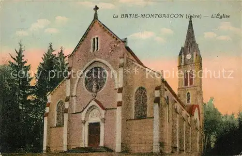 AK / Ansichtskarte La_Batie Montgascon Eglise La_Batie Montgascon