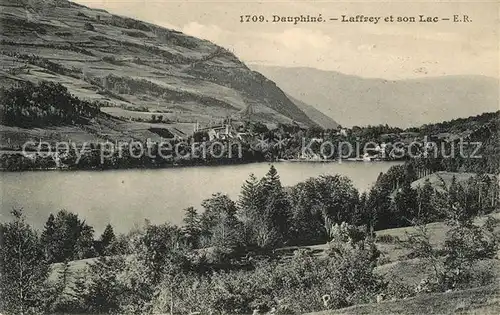 AK / Ansichtskarte Dauphine Laffrey et son Lac Dauphine