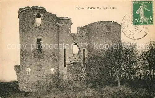 AK / Ansichtskarte Levroux Les Tours Levroux