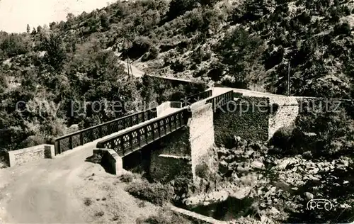 AK / Ansichtskarte Orsennes Br?ckenpartie George Sand Orsennes