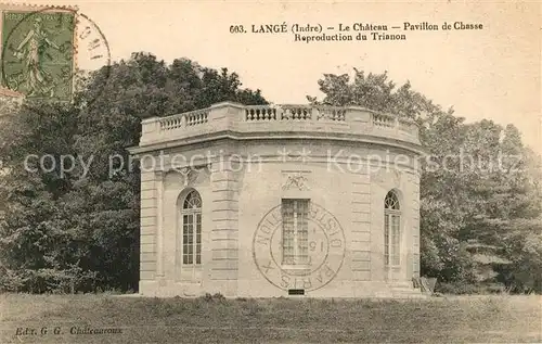 AK / Ansichtskarte Lange Chateau Pavillon de Chasse Lange