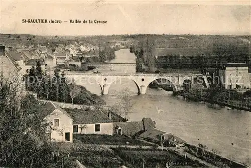 AK / Ansichtskarte Saint Gaultier Creuse Ponts Saint Gaultier