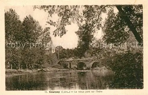 AK / Ansichtskarte Courcay Pont sur l`Indre Courcay