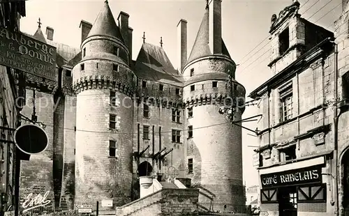 AK / Ansichtskarte Langeais Chateau et Maison de Rabelais Langeais