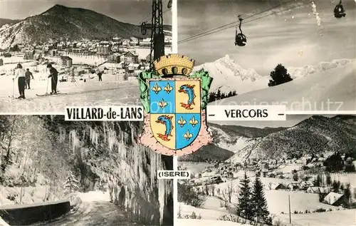 AK / Ansichtskarte Villard de Lans Seilbahn Skigebiet Villard de Lans