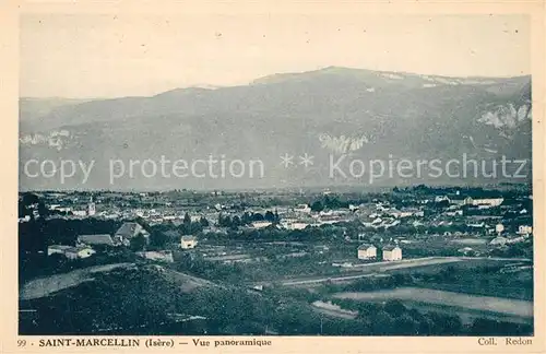 AK / Ansichtskarte Saint Marcellin Fliegeraufnahme Saint Marcellin