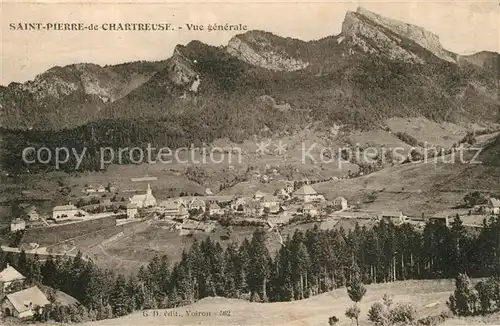 AK / Ansichtskarte Saint Pierre de Chartreuse Fliegeraufnahme Saint Pierre de Chartreuse