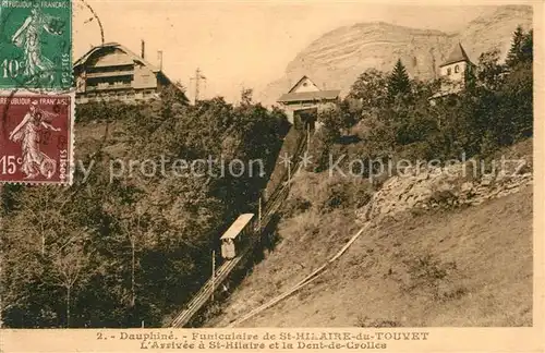 AK / Ansichtskarte Dauphine Funiculaire de St. Hilaire du Touvet Dauphine