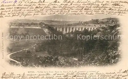 AK / Ansichtskarte Rives_Isere Vall?e de la Fure Pont du Boeuf Rives Isere