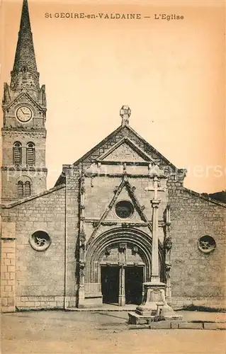 AK / Ansichtskarte Saint Geoire en Valdaine Eglise Saint Geoire en Valdaine