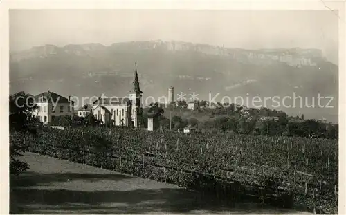 AK / Ansichtskarte Pontcharra_Grenoble Eglise et Pic du Grenier Pontcharra_Grenoble