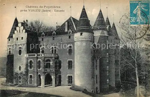 AK / Ansichtskarte Virieu Chateau de Pupeti?res Virieu