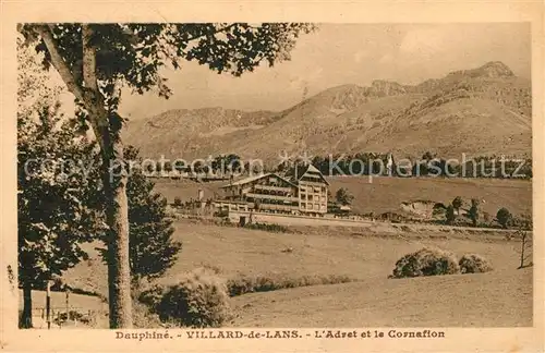 AK / Ansichtskarte Villard de Lans L`Adret et le Cornafion Villard de Lans