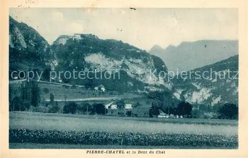 AK / Ansichtskarte Pierre Chatel et la Dent du Chat Pierre Chatel