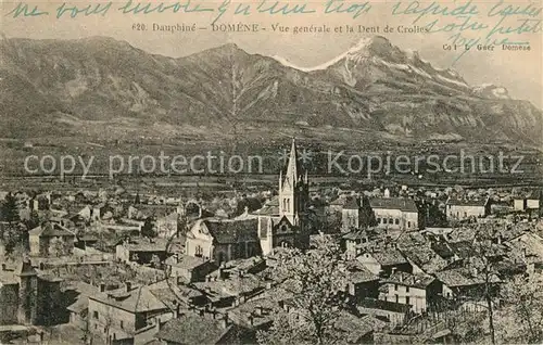 AK / Ansichtskarte Domene avec le Dent de Crolles Domene