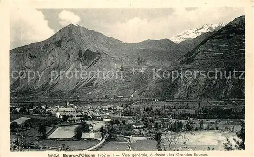 AK / Ansichtskarte Bourg d_Oisans_Le les Grandes Rourses Bourg d_Oisans_Le