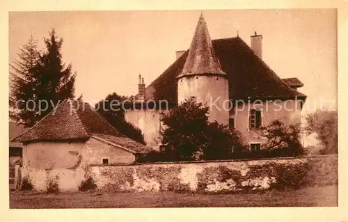 AK / Ansichtskarte Les_Abrets Chateau du Perret Les_Abrets