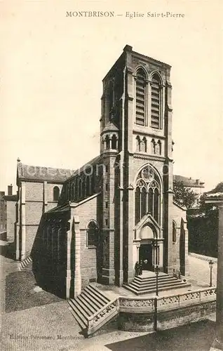 AK / Ansichtskarte Montbrison_Loire Eglise Saint Pierre Montbrison Loire
