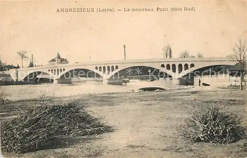 AK / Ansichtskarte Andrezieux Boutheon Nouveau Pont Andrezieux Boutheon