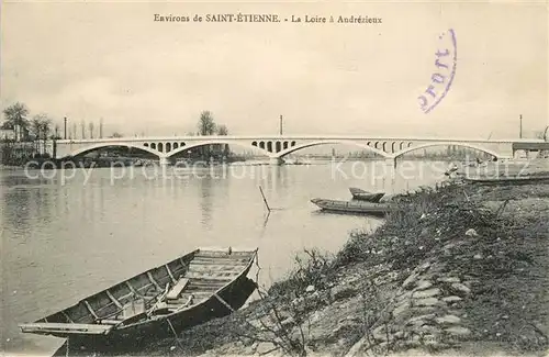 AK / Ansichtskarte Andrezieux Boutheon Bords de la Loire Pont Andrezieux Boutheon