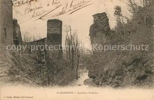 AK / Ansichtskarte Saint Chamond Aqueducs Romains Ruines Saint Chamond