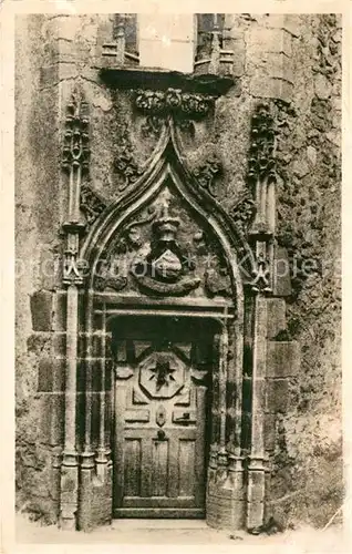 AK / Ansichtskarte Saint Haon le Chatel Porte gothique Saint Haon le Chatel