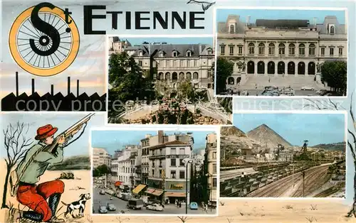 AK / Ansichtskarte Saint Etienne_Loire Centre Industriel Saint Etienne Loire