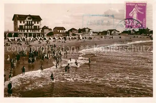 AK / Ansichtskarte Capbreton La plage vue prise de la Jetee 