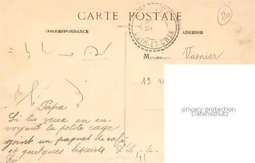 AK / Ansichtskarte Chatres sur Cher Vue generale Pont Chatres sur Cher