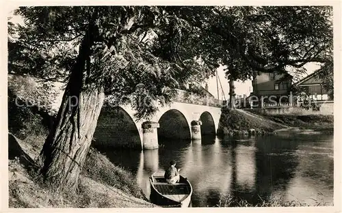 AK / Ansichtskarte Salbris Pont sur la Sauldre Route d Orleans Salbris