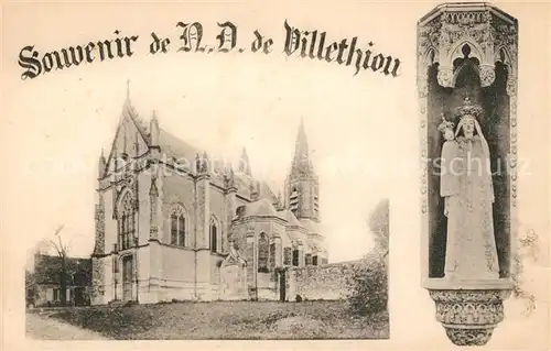 AK / Ansichtskarte Villethiou Eglise Notre Dame de Villethiou 
