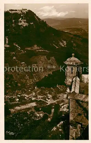 AK / Ansichtskarte Salins les Bains Vallee Salins Fort Saint Andre vu du Fort Belin Salins les Bains