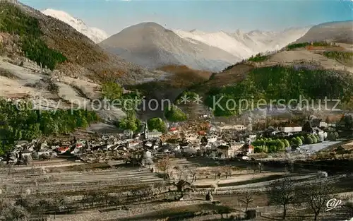 AK / Ansichtskarte Allevard_les_Bains_Isere Vue generale et Glacier du Gleyzin Alpes Allevard_les_Bains_Isere