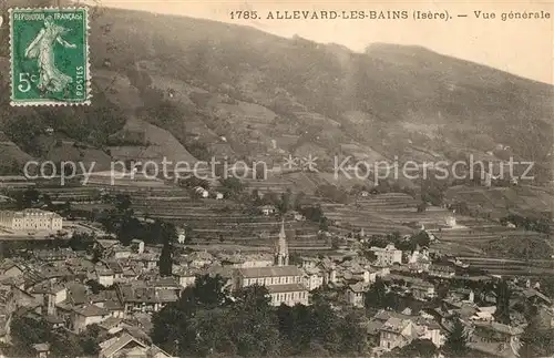 AK / Ansichtskarte Allevard_les_Bains_Isere Vue generale Allevard_les_Bains_Isere