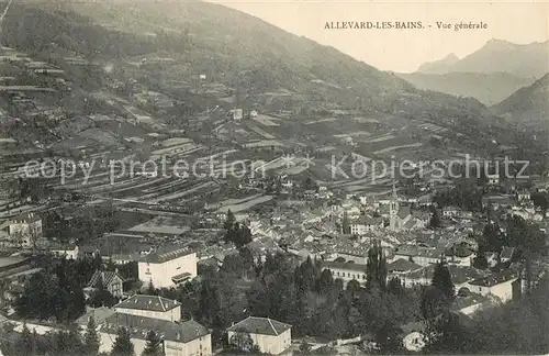 AK / Ansichtskarte Allevard_les_Bains_Isere Vue generale Allevard_les_Bains_Isere