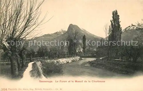 AK / Ansichtskarte Sassenage Le Furon et Massif de la Chartreuse Sassenage