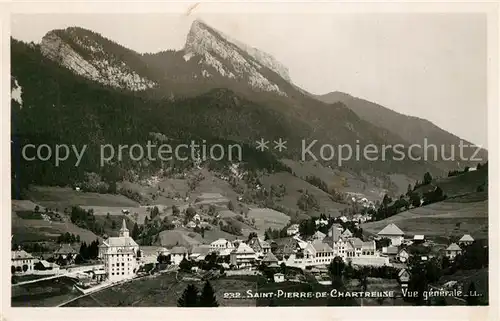 AK / Ansichtskarte Saint Pierre de Chartreuse Vue generale Alpes Saint Pierre de Chartreuse