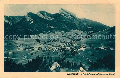 AK / Ansichtskarte Saint Pierre de Chartreuse Vue generale Alpes Saint Pierre de Chartreuse