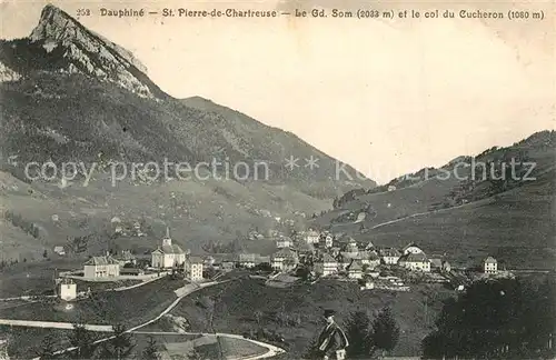 AK / Ansichtskarte Saint Pierre de Chartreuse Panorama Grand Som Col du Cucheron Alpes Saint Pierre de Chartreuse