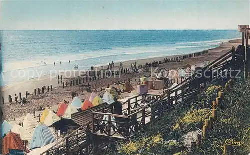 AK / Ansichtskarte Mimizan_Plage La Dune et la plage Mimizan_Plage