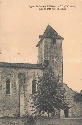 AK / Ansichtskarte Saint_Martin_de_Noe Eglise XVe siecle 