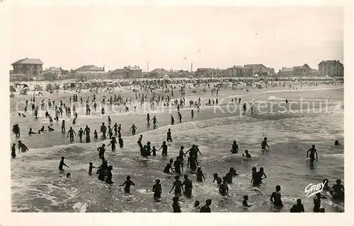 AK / Ansichtskarte Capbreton La plage 