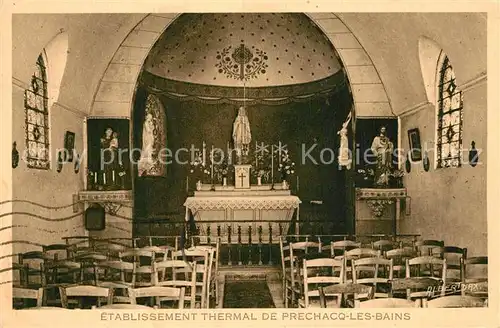 AK / Ansichtskarte Prechacq les Bains Etablissement Thermal Chapelle Prechacq les Bains