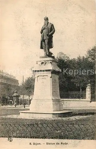 AK / Ansichtskarte Dijon_Cote_d_Or Statue de Rude Monument Dijon_Cote_d_Or