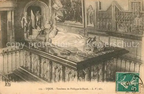 AK / Ansichtskarte Dijon_Cote_d_Or Tombeau de Philippe le Hardi Dijon_Cote_d_Or