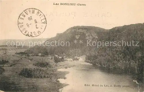 AK / Ansichtskarte Bonlieu Panorama lac paysage Bonlieu