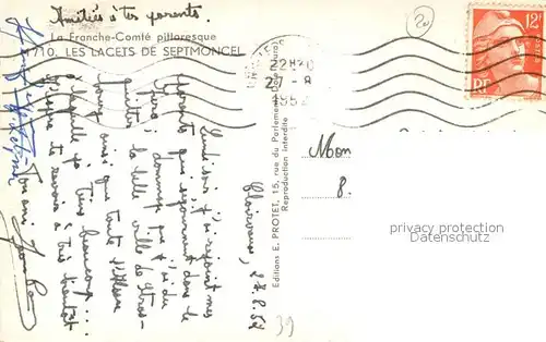 AK / Ansichtskarte Septmoncel Les Lacets Septmoncel