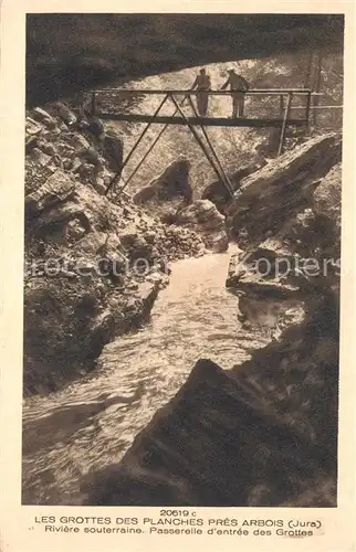 AK / Ansichtskarte Arbois Les Grottes des Planches Arbois