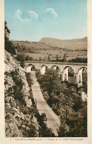 AK / Ansichtskarte Salins les Bains Viaduc de la Vallee Saint Joseph Salins les Bains