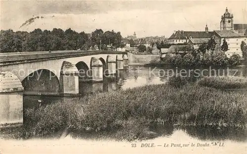 AK / Ansichtskarte Dole_Jura Le Pont sur le Doubs Dole_Jura